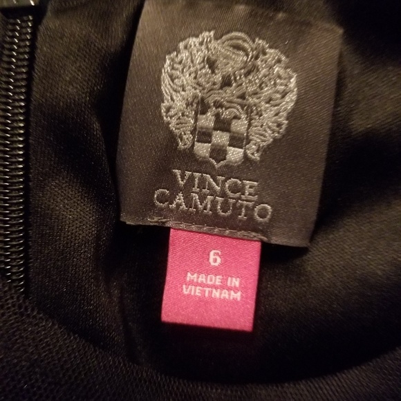 Vince Camuto Velvet Little Black Dress (NWT) - Picture 2 of 6